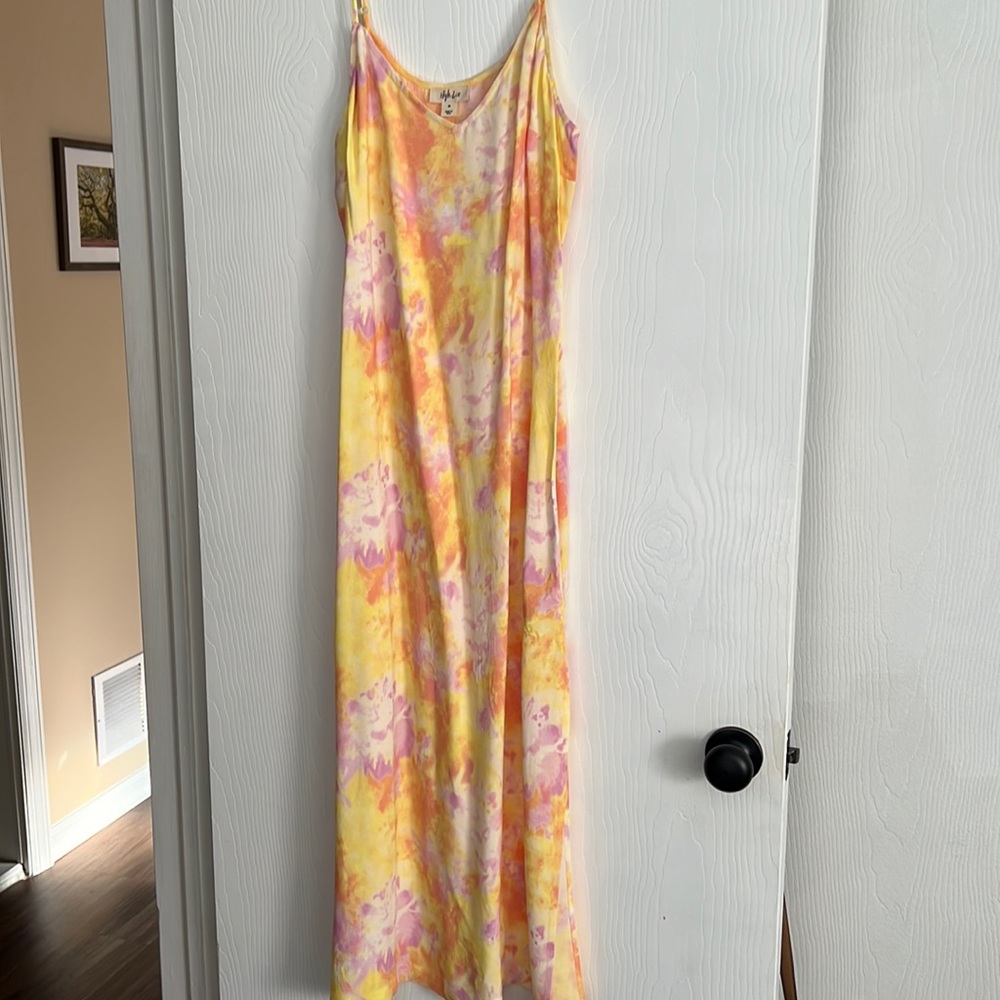 NWT style and co tie dye dress size M